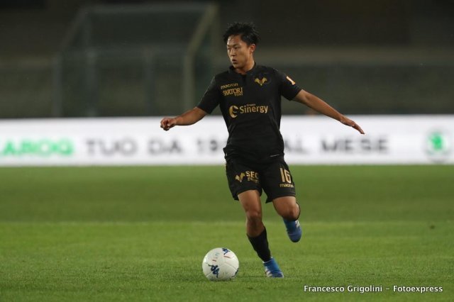 헬라스 베로나의 이승우(헬라스 베로나 페이스북 캡처) © News1