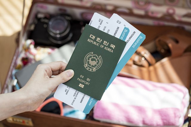 한국 여권 이미지. 스카이스캐너 제공