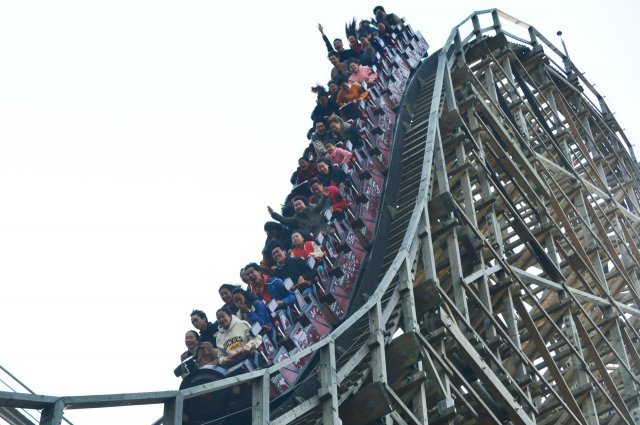 에버랜드 놀이기구 ‘티익스프레스’ © News1