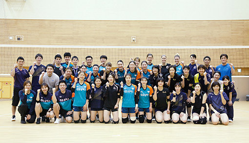 GS칼텍스 전지훈련. 사진제공｜GS칼텍스