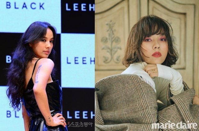 이효리. 사진=스포츠동아 DB, 마리끌레르.