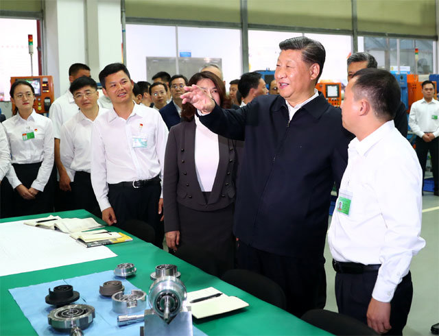 ‘美에 굴복 없다’는 시진핑, 개혁개방 탄생지서 “자력갱생”
