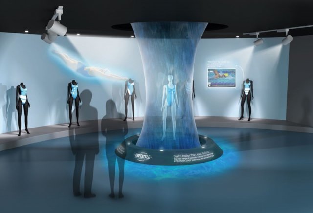 엡손 라이트씬 프로젝터를 이용한 실내 연출(출처=IT동아)