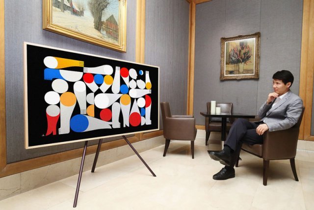 삼성전자 '더 프레임' TV(출처=IT동아)