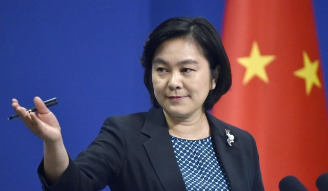 화춘잉 중국 외교부 대변인 © News1 자료 사진