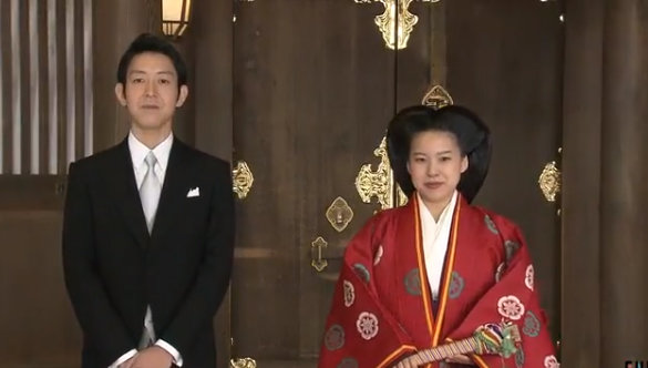 일반인과 결혼 왕족 신분 잃은 日 아야코 공주 “일상의 행복 느끼며 살래” /일본 후지TV 화면 캡처.