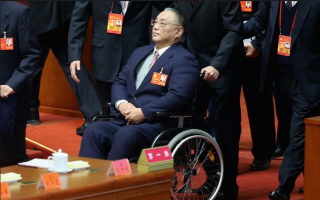 덩푸팡 - 중국 공산당 홈피 갈무리