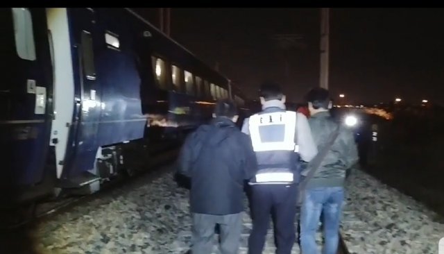 지난 30일 오후 6시48분쯤 충북 청주시 청원구 청주공항역 인근 철로에서 철로에서 A씨(27)와 B씨(22 여)가 열차에 치여 숨졌다. © News1