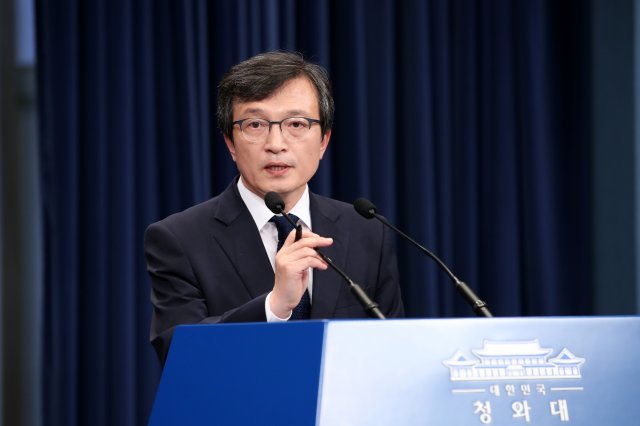 김의겸 청와대 대변인. © News1
