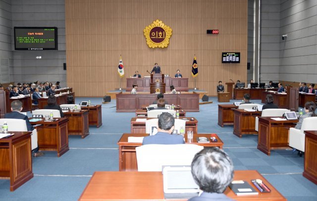 광주시의회 본회의 자료 사진./뉴스1 © News1