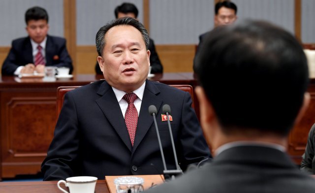 리선권 조국평화통일위원회 위원장. 2018.10.15/뉴스1 © News1 사진공동취재단