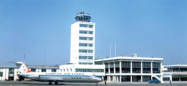 1969년 김포공항 전경.