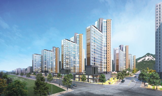 상계빛그린 주경 투시도