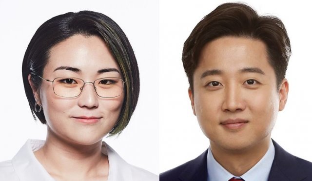 (왼쪽부터) 신지예 녹색당 위원장, 이준석 바른미래당 최고위원. 사진=신 위원장, 이 최고위원 SNS