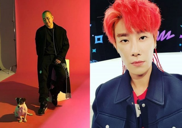 제리케이(좌), 산이(우). 사진=제리케이 인스타그램, 산이 인스타그램