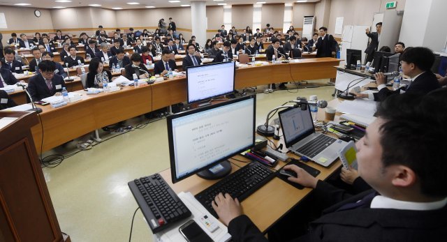 지난 19일 경기 고양시 사법연수원에서 진행된 전국법관대표회의…2018.11.19/뉴스1 © News1