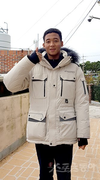 한국 육상 ‘기대주’ 부산체고 최기만. 부산｜남장현 기자 yoshike3@donga.com