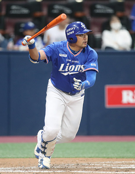 FA 권리를 포기한 박한이. 사진제공｜스포츠코리아