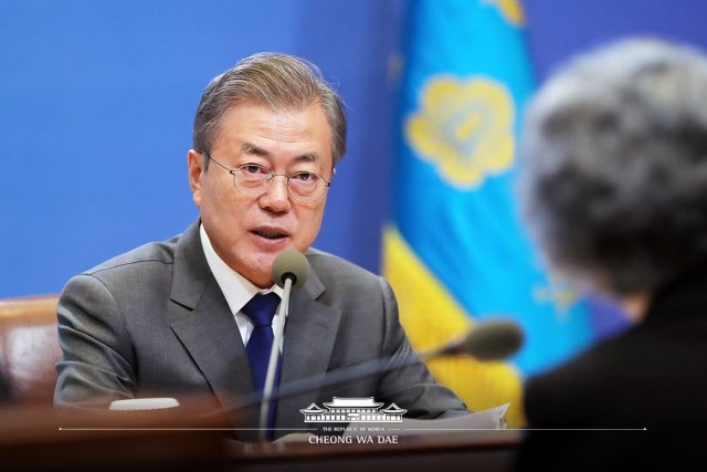 문재인 대통령. (청와대 페이스북)