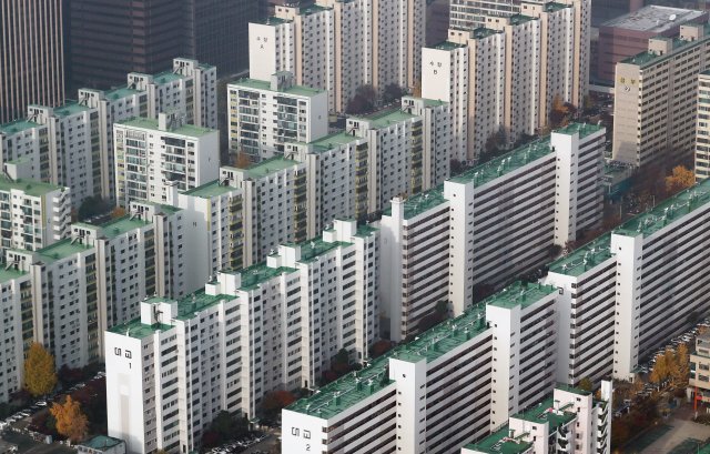 서울의 한 아파트 단지의 모습. © News1