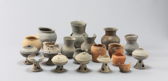 무주 대차리 고분군 출토유물(토기). 문화재청 제공