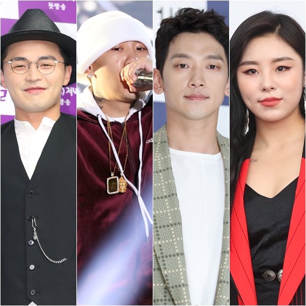 마이크로닷 도끼 비 휘인(왼쪽부터) © News1