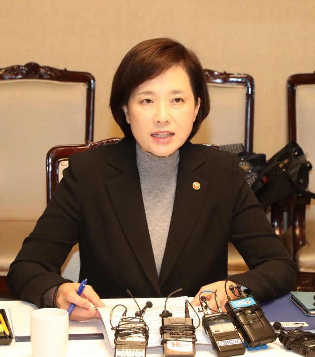 유은혜  부총리 겸 교육부장관. 사진=김재명 기자 base@donga.com
