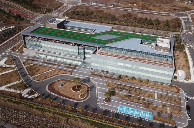 제주 서귀포시 헬스케어타운 내 녹지국제병원의 모습.2018.12.5/뉴스1 © News1