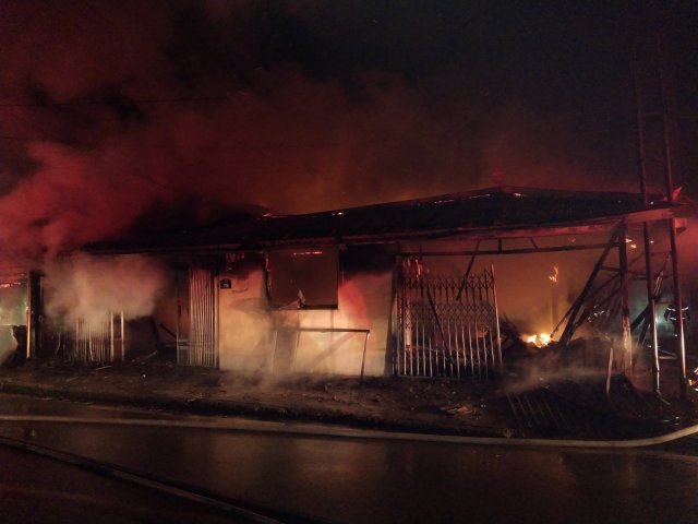 불이난 주택.(전북소방본부 제공)