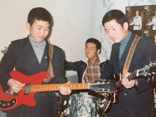 용문고 재학 시절 1983년 밴드