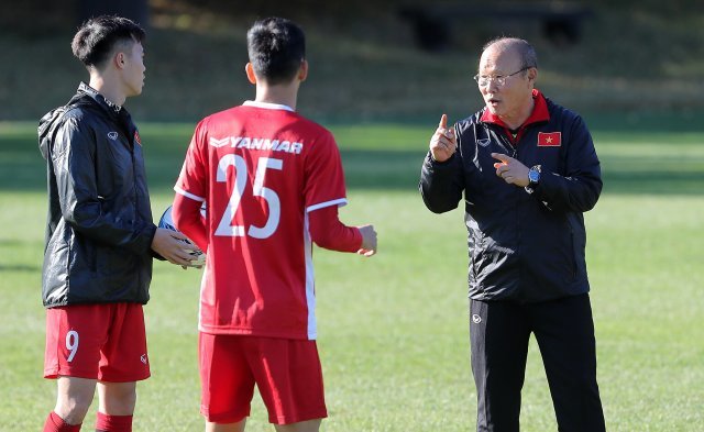 박항서  감독이 이끄는 베트남 축구대표팀이 성탄절날 북한과 평가전을 갖는다. © News1
