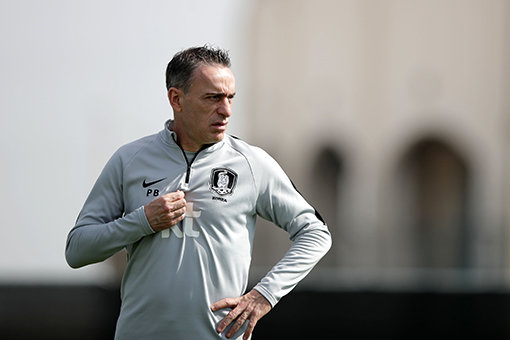 한국 남자 축구대표팀 벤투 감독. 사진제공｜대한축구협회