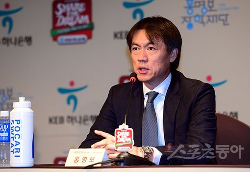 홍명보 장학재단이사장. 스포츠동아DB