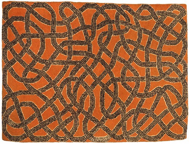 앨버스 작품Anni Albers
Rug 1959
Wool hand woven
1220 x 1650 mm
Herbert F. Johnson Museum of Art, Cornell University
© 2018 The Josef and Anni Albers Foundation / Artists Rights Society (ARS), New York/DACS, London