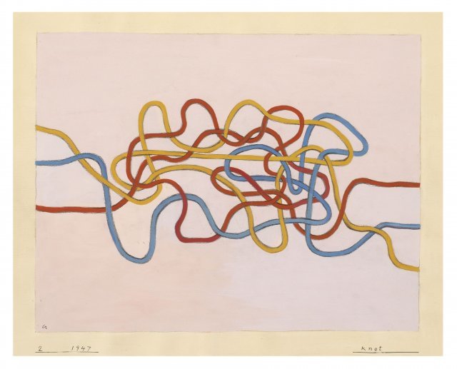 앨버스 작품Anni Albers
Knot 1947
Gouache on paper
43.2 × 51 cm
The Josef and Anni Albers Foundation, Bethany CT
© 2018 The Josef and Anni Albers Foundation/Artists Rights Society (ARS), New York/DACS, London
Photo: Tim Nighswander/Imaging4Art