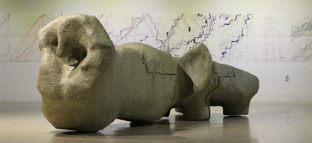 커다란 코가 돋보이는 이 작품은 인천혜광학교 학생이 만들었다. 작품명은 ‘인천코끼리’.