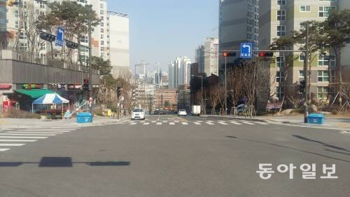 서울 마포구 마포래미안푸르지오 아파트 단지인근의 모습. 동아일보 DB