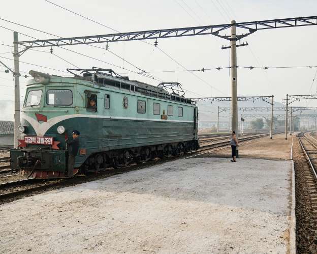 북한 소련제 고물 열차 . MSN 사이트 캡처