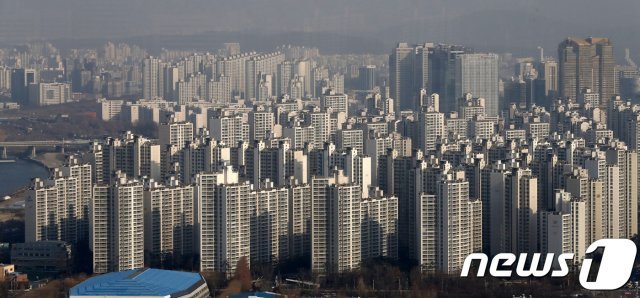 서울의 아파트 단지 모습. ⓒ News1