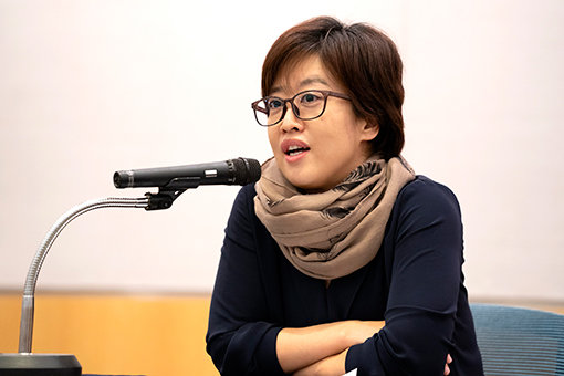 tvN 드라마 ‘알함브라 궁전의 추억’을 쓴 송재정 작가. 사진제공｜tvN