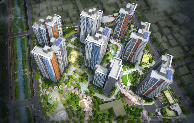 대림산업은 서울 동대문구 용두5구역을 재개발해 ‘e편한세상 청계 센트럴포레’ 아파트를 선보인다. 이 단지는 좋은 입지와 차별화된 시설로 주목받고 있다. 대림산업 제공