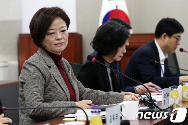진선미 여성가족부 장관.  2018.1.11/뉴스1 © News1