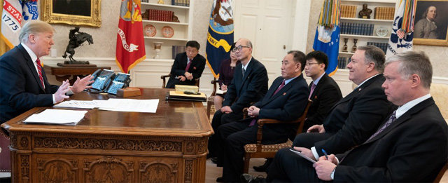 김정은 친서 받은 트럼프 “2월말 회담”