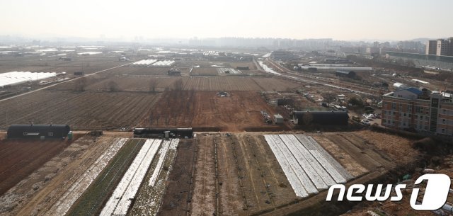 정부는 인천 계양 테크노밸리에 1만7000가구를 공급하고 직주근접형 자족도시로 조성할 계획이다. 인천시 계양구 박촌동의 모습. © News1