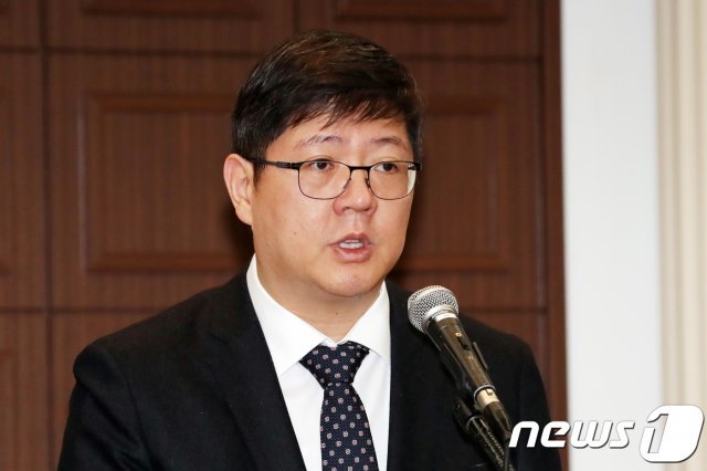 김홍걸 민족화해협력범국민협의회 대표상임의장. 뉴스1 © News1