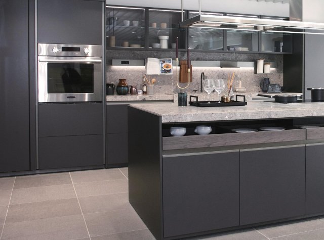 주방 가구와의 협업을 통해 다양한 주방 스타일을 보여주는 시그니처 키친 스위트 3층 키친관.