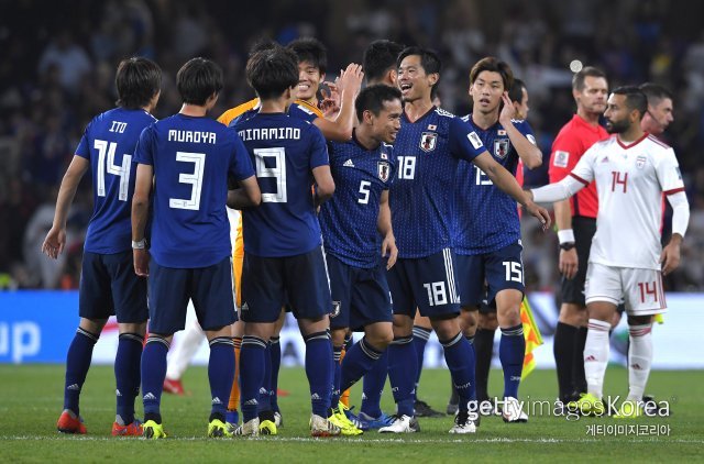 일본 축구대표팀. 사진=게티이미지코리아