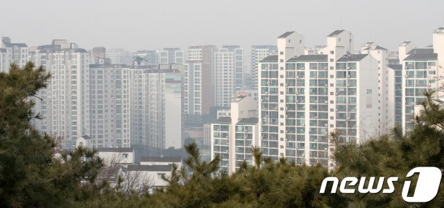 서울 아파트 전경. © 뉴스1 자료사진