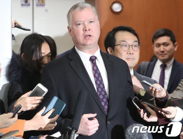 스티븐 비건 미국 국무부 대북정책특별대표. <자료사진>  © News1