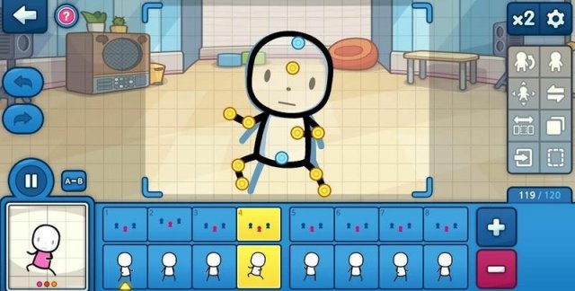 댄스빌 춤 제작 스크린샷 / 컴투스 제공